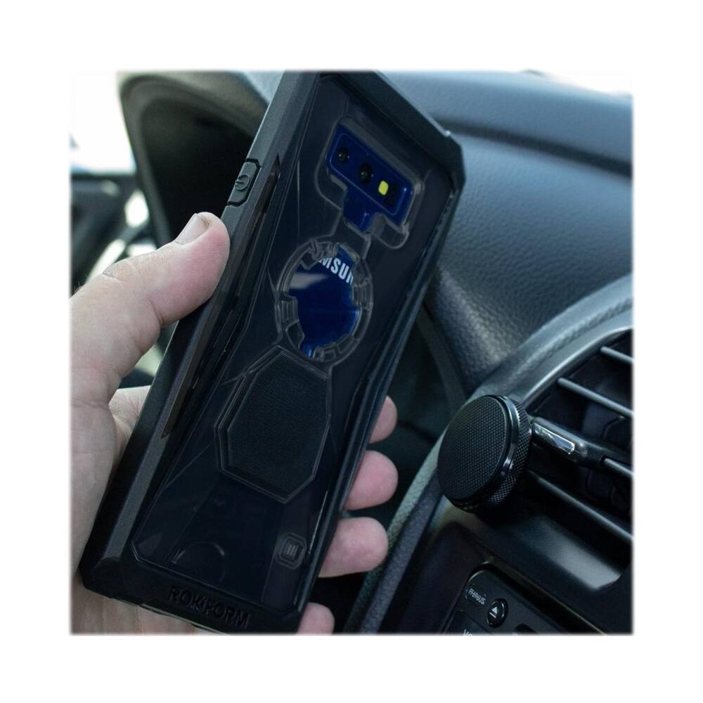 rugged s case for samsung galaxy note9 - black/transparent rugged s case for samsung galaxy note9 - black/transparent