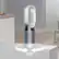 Alt View 11. Dyson - HP04 Pure Hot + Cool 800 Sq. Ft. Smart Tower Air Purifier, Heater and Fan - White/Silver.