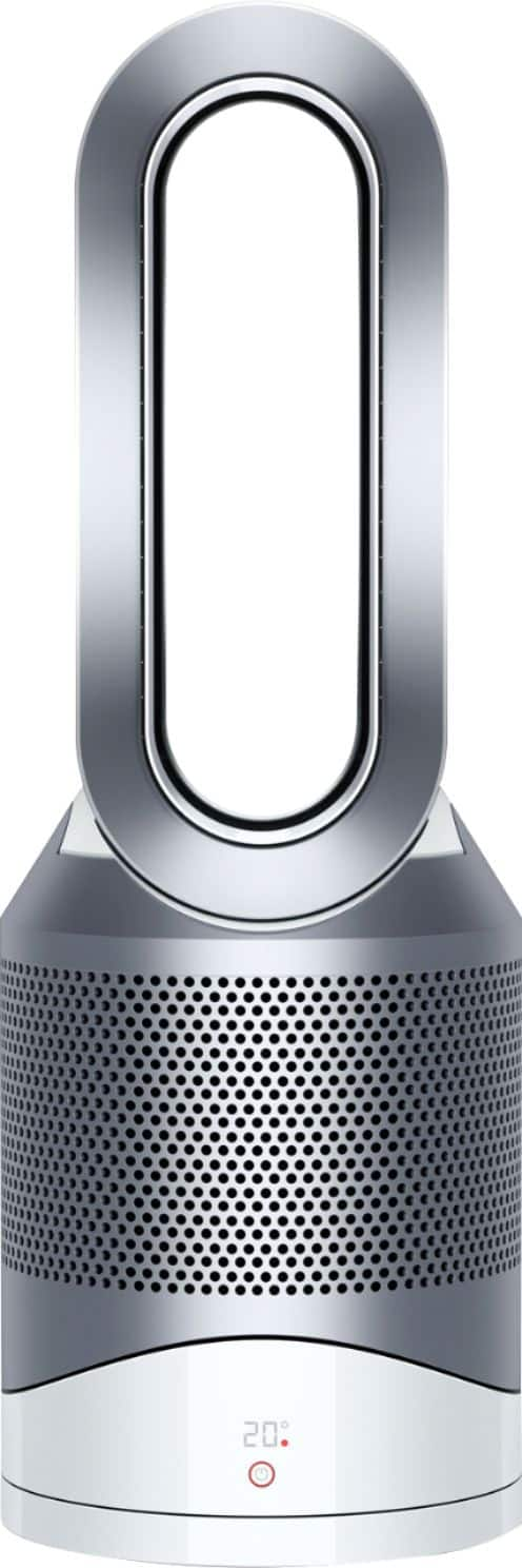 Dyson - HP01 Pure Hot + Cool Air Purifier, Heater and Fan - White/Silver