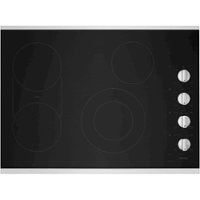 Maytag - 30" Built-In Electric Cooktop - Stainless Steel - Front_Zoom