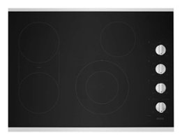 Maytag - 30" Built-In Electric Cooktop - Stainless steel - Front_Zoom