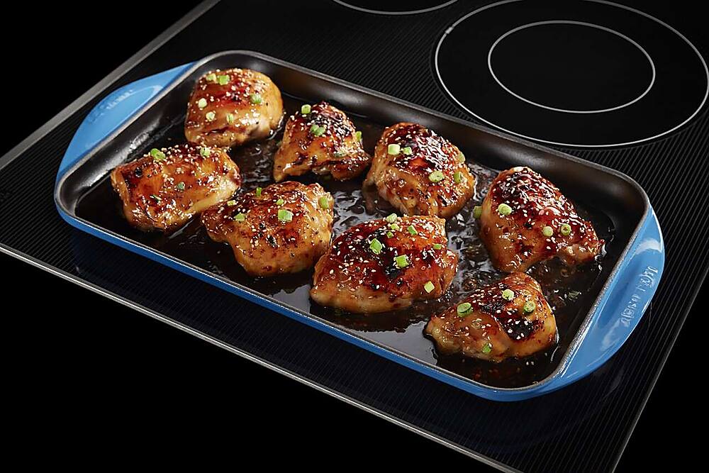 Alt View 28. Maytag - 30" Built-In Electric Cooktop - Stainless Steel.