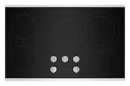 Maytag - 36" Built-In Electric Cooktop - Stainless Steel