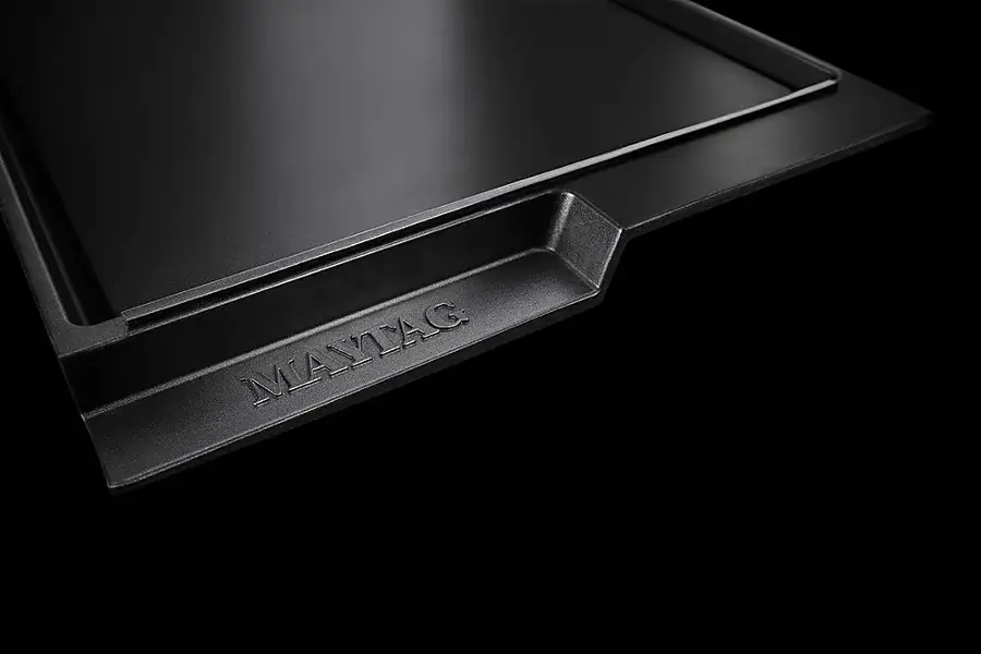 Alt View 20. Maytag - 36" Built-In Electric Cooktop - Stainless Steel.