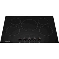 Frigidaire - Gallery Series 30" Electric Cooktop - Black - Front_Zoom
