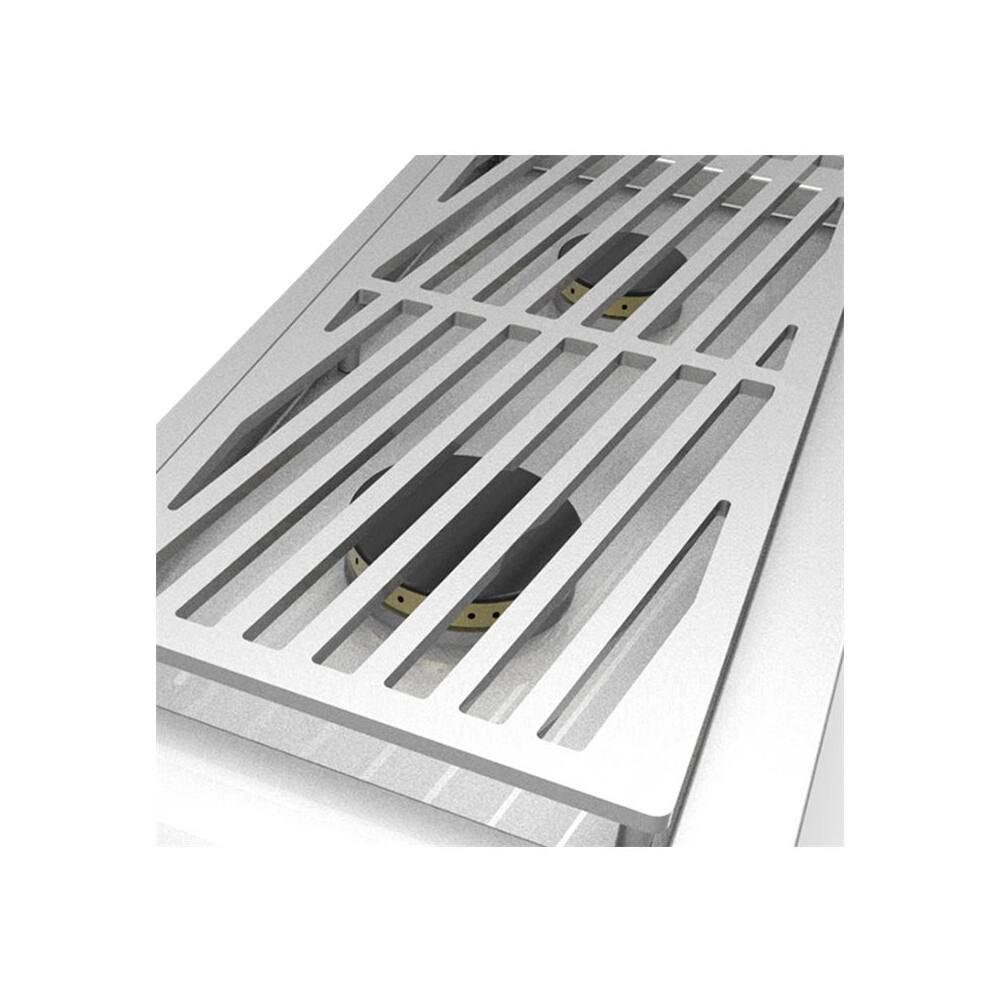 Alt View 12. Hestan - 11" Gas Cooktop - Grove.