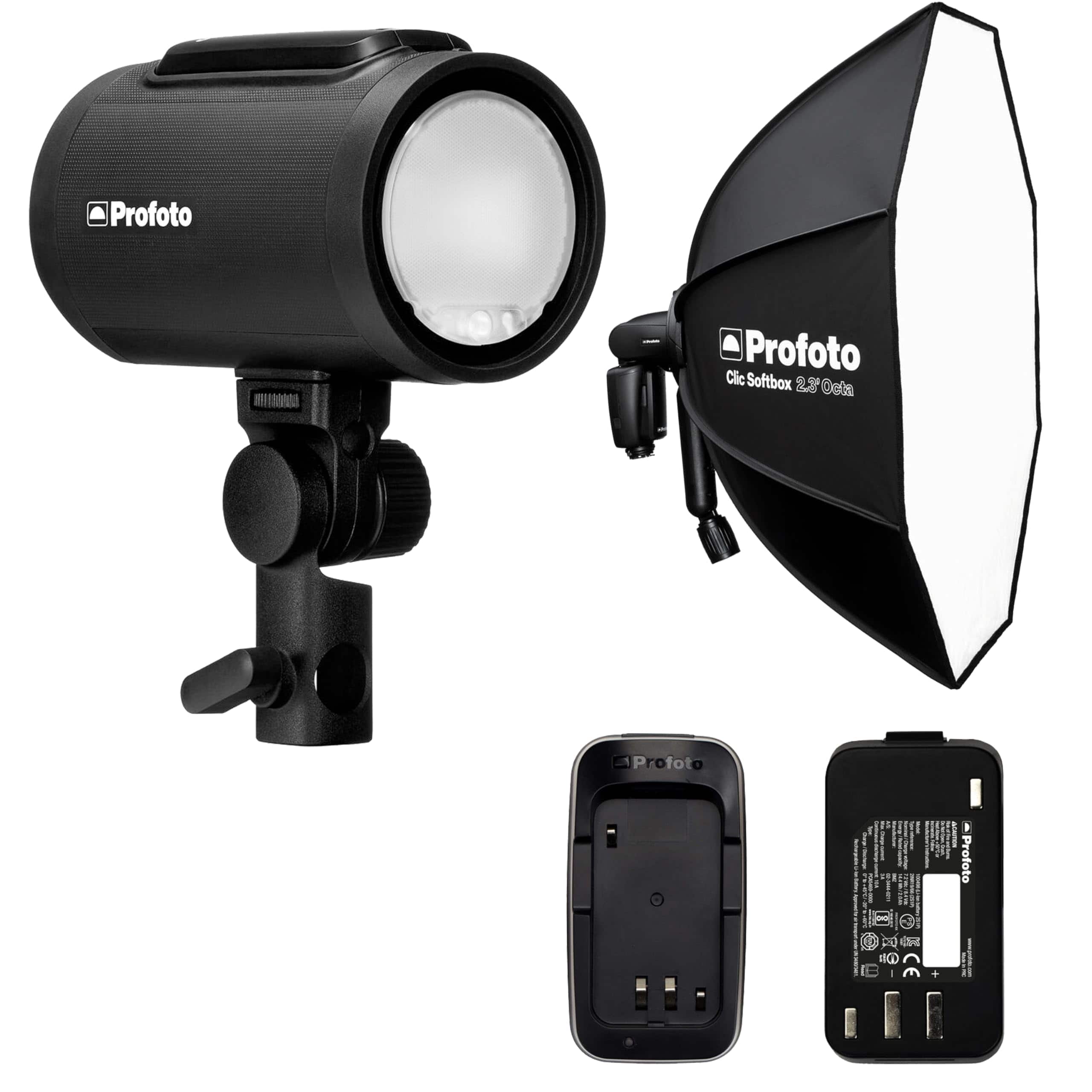 Profoto - A2 Monolight Professional Lighting Bundle with Softbox