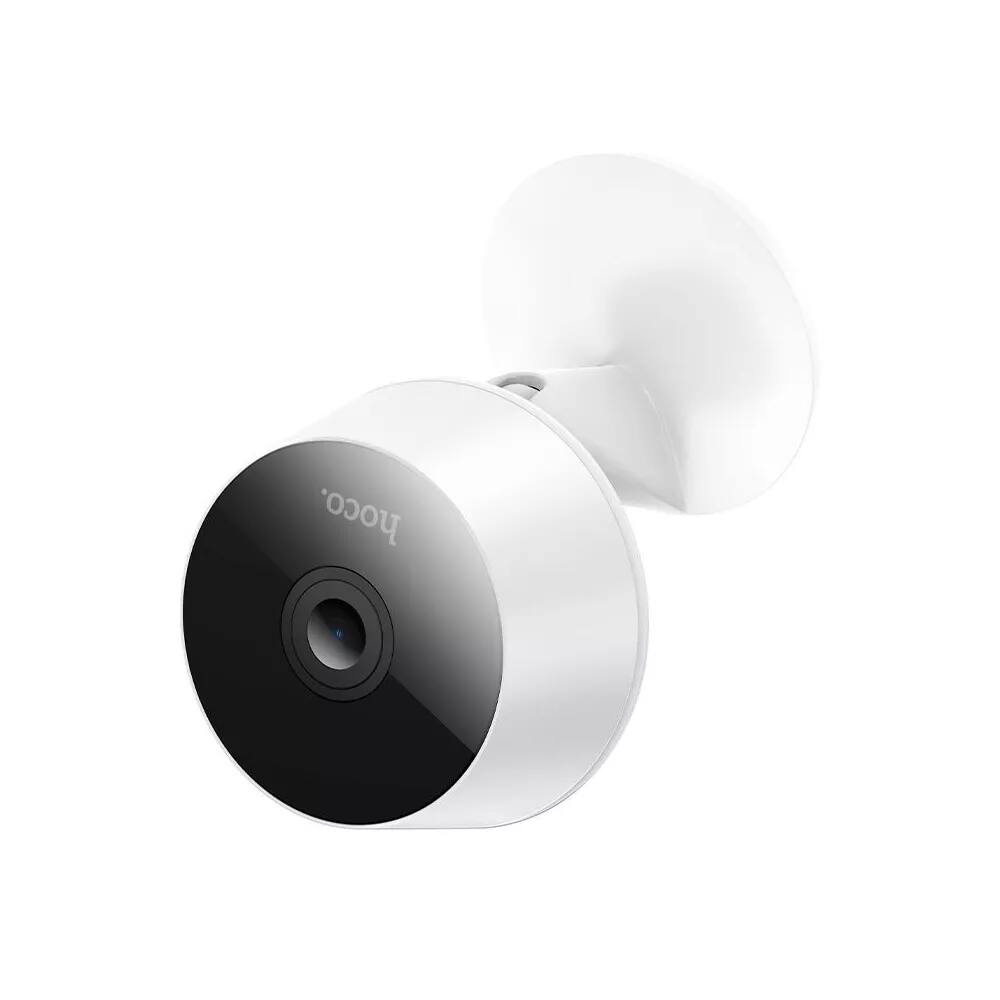 Angle. hoco. - Hoco. D3 Indoor HD Camera with Auto Motion Tracking, 2-Way Audio, Night Vision, App Remote Control - White.