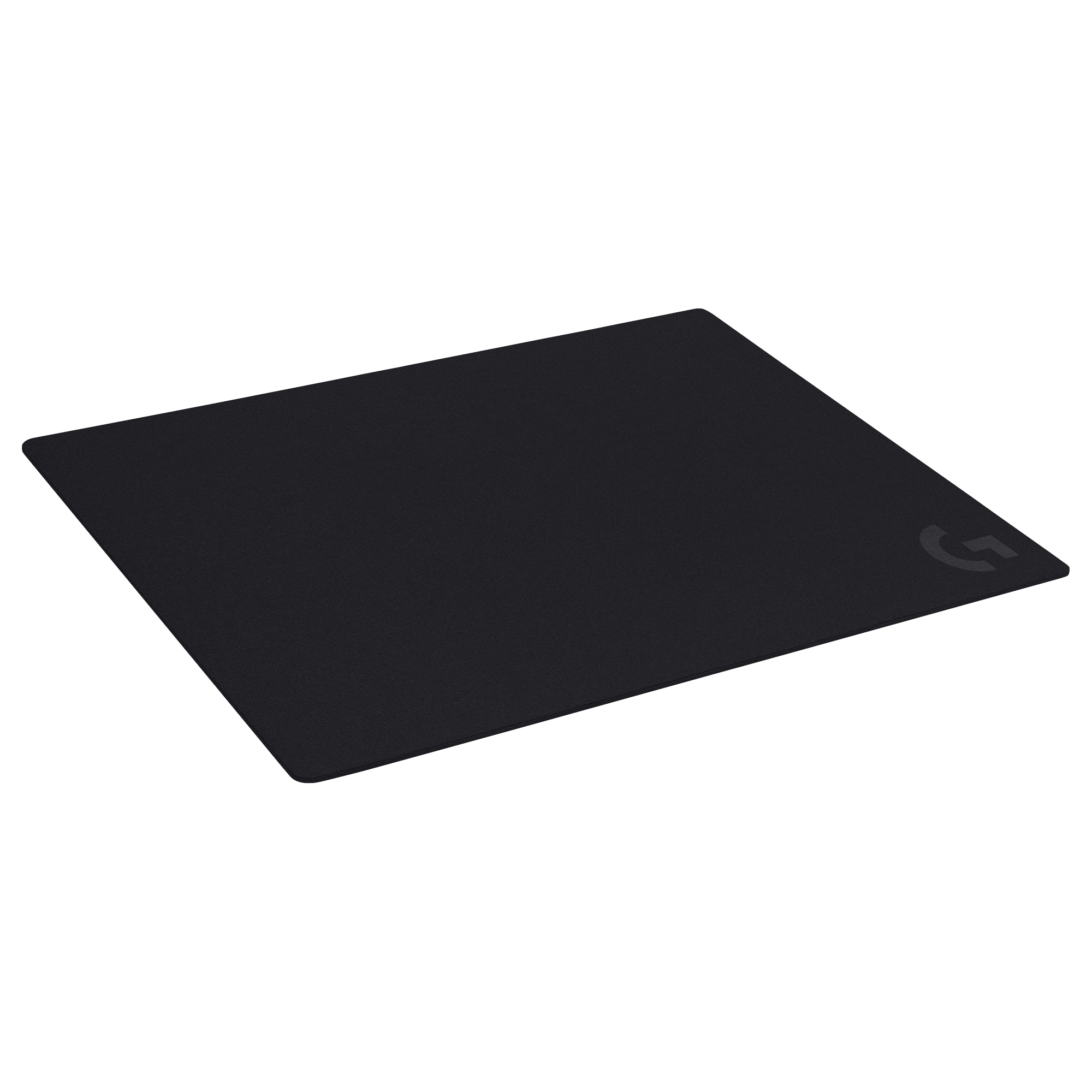Logitech - G640 Cloth Gaming Mouse Pad with Rubber Base - Black - Front_Zoom
