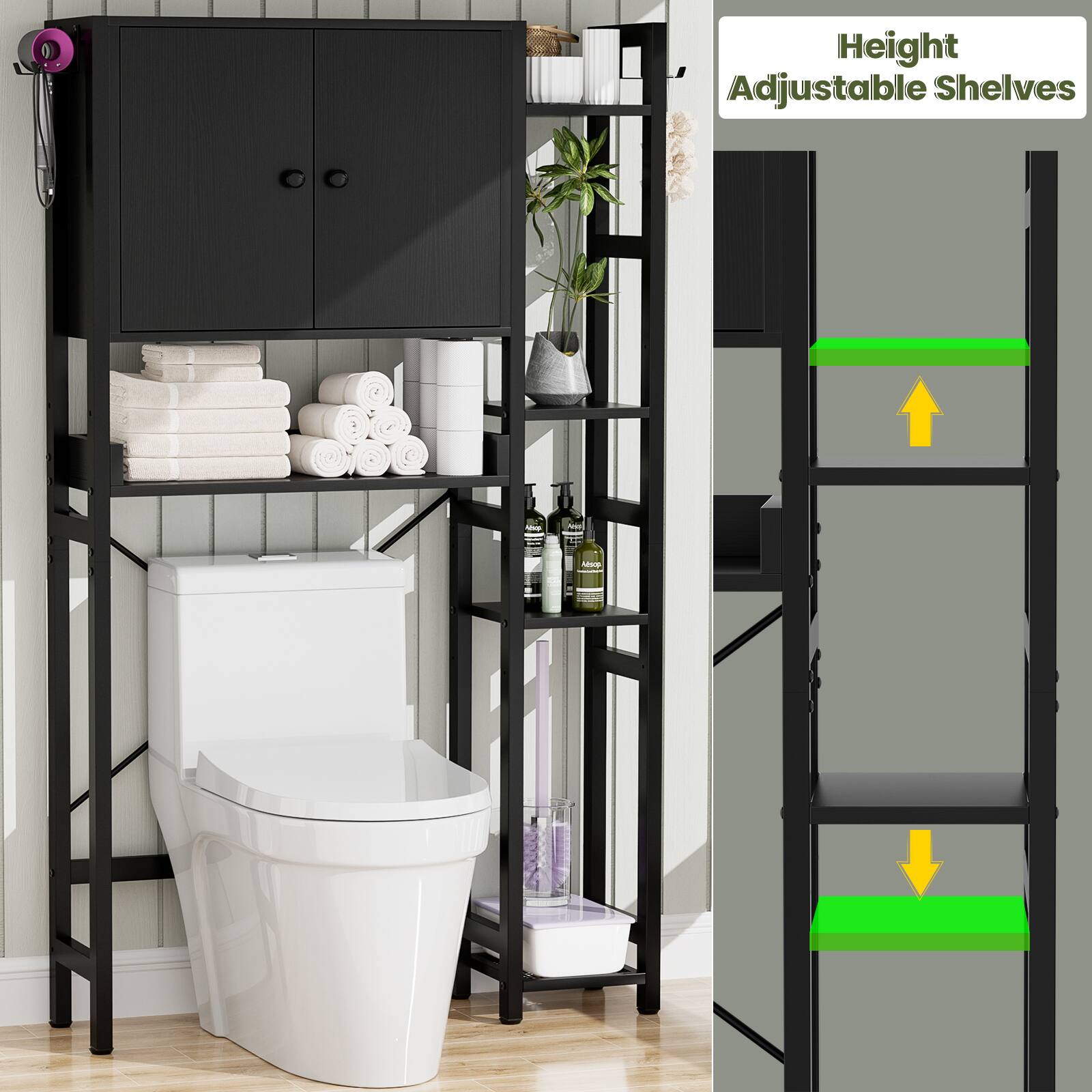 Height Adjustable Shelves