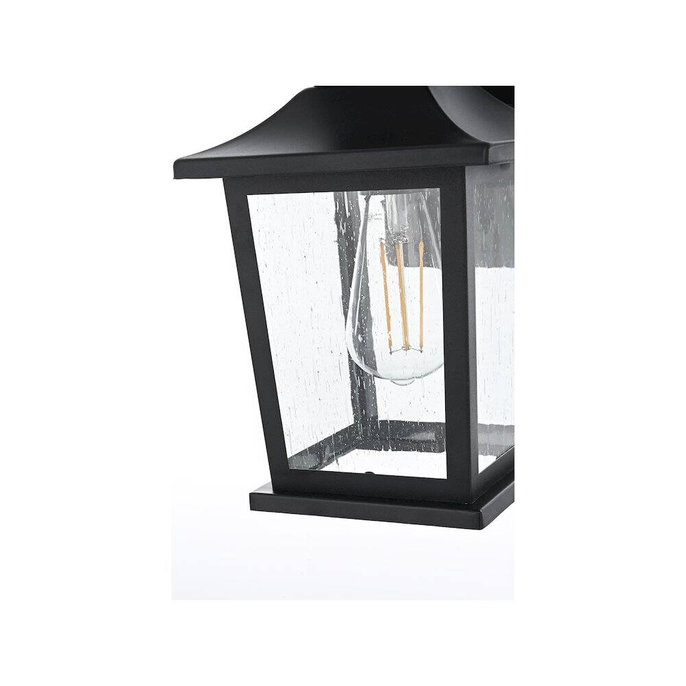 Alt View 3. Elegant Lighting - Redner 7 inch Outdoor Pendant in Black - Black.