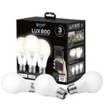 Front Zoom. Geeni - LUX 800 A19 Add-On Smart LED Light Bulb (3-Pack) - White.