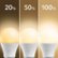 Alt View Zoom 11. Geeni - LUX 800 A19 Add-On Smart LED Light Bulb (3-Pack) - White.