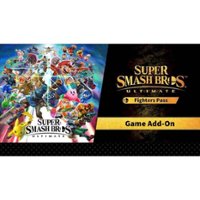 Super Smash Bros. Ultimate and Super Smash Bros. Ultimate Fighters Pass Bundle - Nintendo Switch [Digital] - Front_Zoom