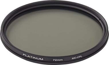 Platinum™ - 72mm Circular Polarizer Lens Filter - Angle_Zoom