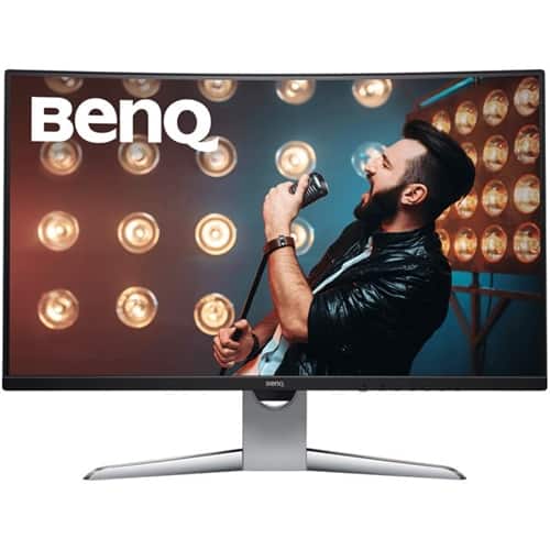 BenQ EX3203R 31.5" WQHD Curved Screen LED LCD Monitor - 16:9 - Gray - 2560 x 1440 - 16.7 Million Colors - FreeSync 2 - 400 Nit - 4 ms GTG - HDMI