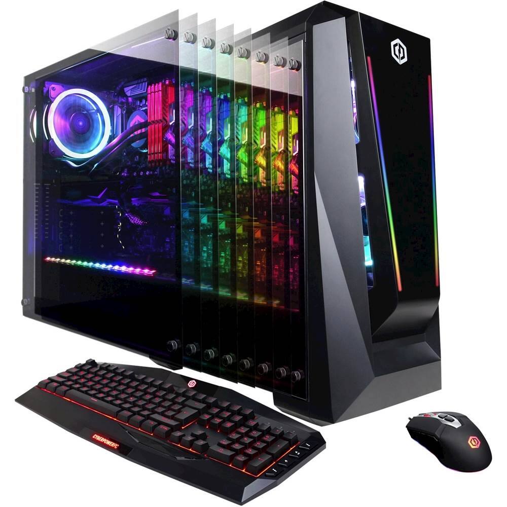 Best Buy: CyberPowerPC Gaming Desktop Intel Core i7-9700K 16GB Memory ...