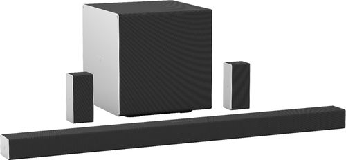 VIZIO - 5.1.4-Channel Soundbar with Wireless Subwoofer, Dolby Atmos and Voice Assistant - Black
