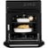 Alt View Zoom 11. GE - 24" Built-In Single Electric Wall Oven - Black on Black.