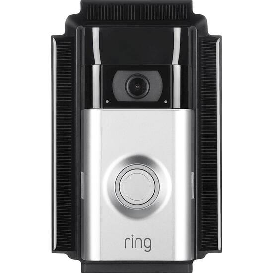 Wasserstein Solar Charger For Ring Video Doorbell 2 Black Ringdb2solarsblkus Best Buy
