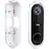 Alt View 15. Wasserstein - Adjustable Angle Wall Mount for Nest Hello Video Doorbell - White.
