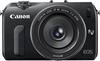 Canon - EOS M Compact System Camera with 22mm STM Lens - Black-Front_Standard
