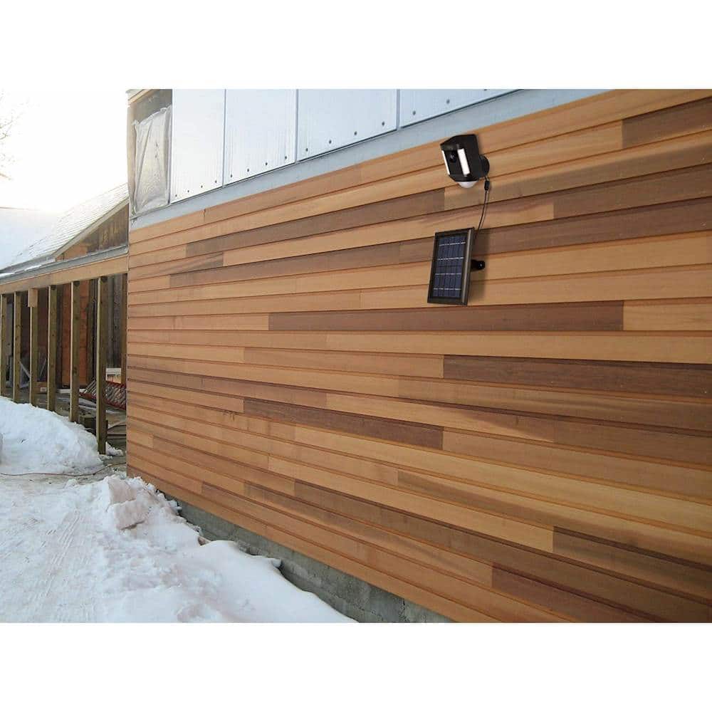 Alt View 11. Wasserstein - Solar Panel for Ring Spotlight Camera Battery and Ring Stick Up Camera Battery - Black.