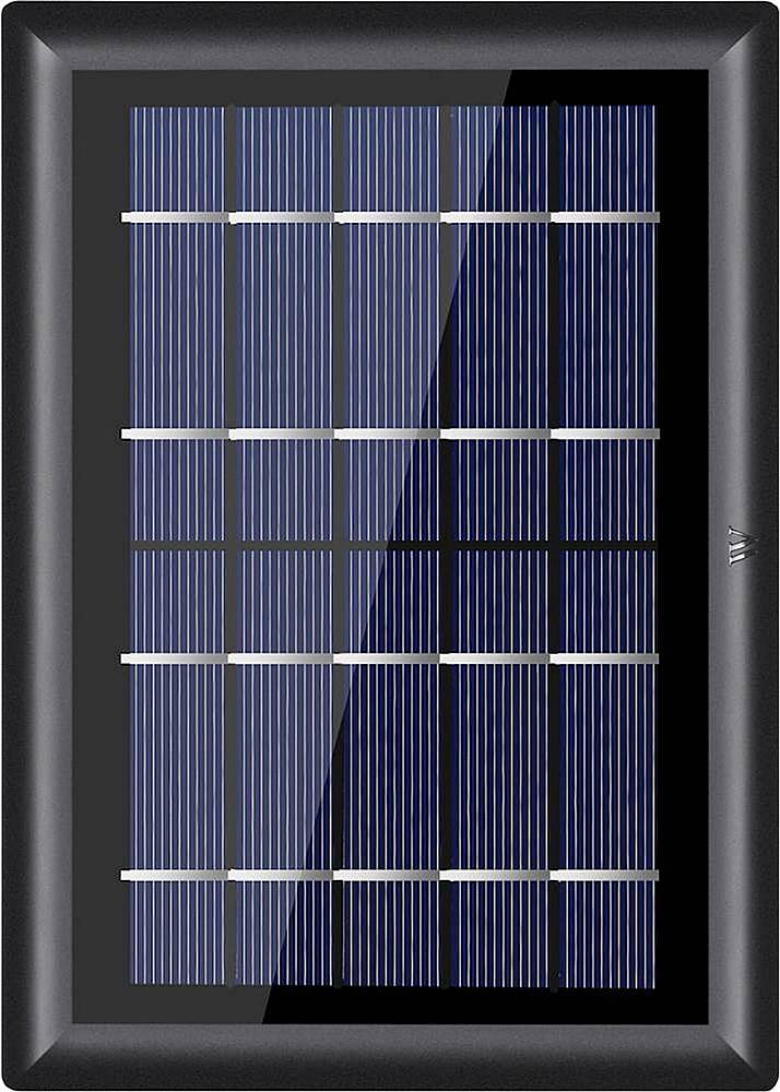 Wasserstein Solar Panel for Arlo Pro, Arlo Pro 2, Arlo Go and Arlo Light Cameras Black