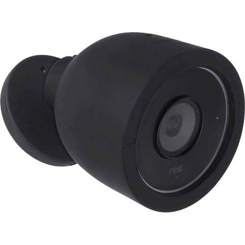 Wasserstein - Silicone Skin for Nest Cam IQ Outdoor Security Camera - Black