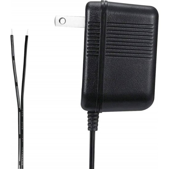 Wasserstein AC Power Adapter for Ring Video Doorbell Black