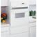 Alt View 13. GE - 24" Built-In Single Electric Wall Oven - White On White.