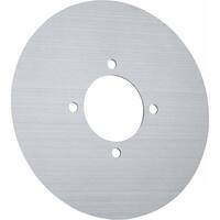 Wasserstein - Round 6" Wall Plate Cover for 2nd and 3rd Generation Nest Thermostat - Stainless Steel - Angle_Zoom