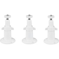 Wasserstein - Indoor/Outdoor Wall Mount for Arlo, Arlo Pro, Arlo Pro 2 (3-Pack) - White - Front_Zoom