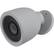 Left. Wasserstein - Silicone Skin for Nest Cam IQ Outdoor Security Camera - Gray.
