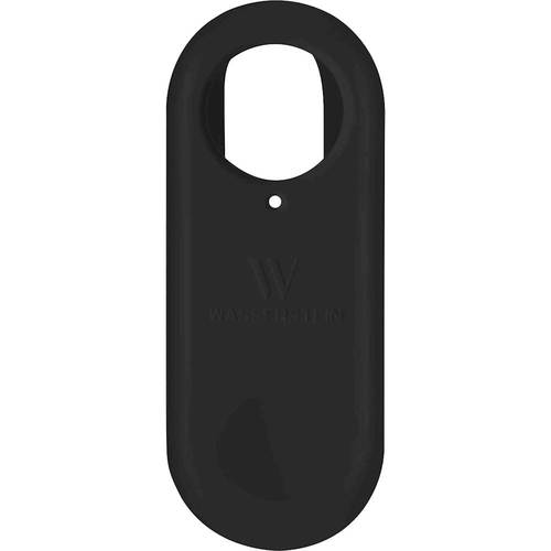 Wasserstein - Protective Silicone Skin for Nest Hello Video Doorbell - Black