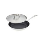 Angle Zoom. American Kitchen Cookware - Premium 10" Non-Stick Frying Pan - Satin.