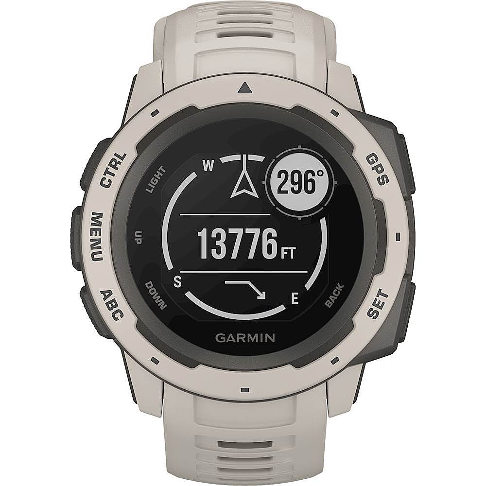 Garmin Instinct GPS Smartwatch 45mm Fiber-Reinforced Polymer Tundra  010-02064-01 - Best Buy