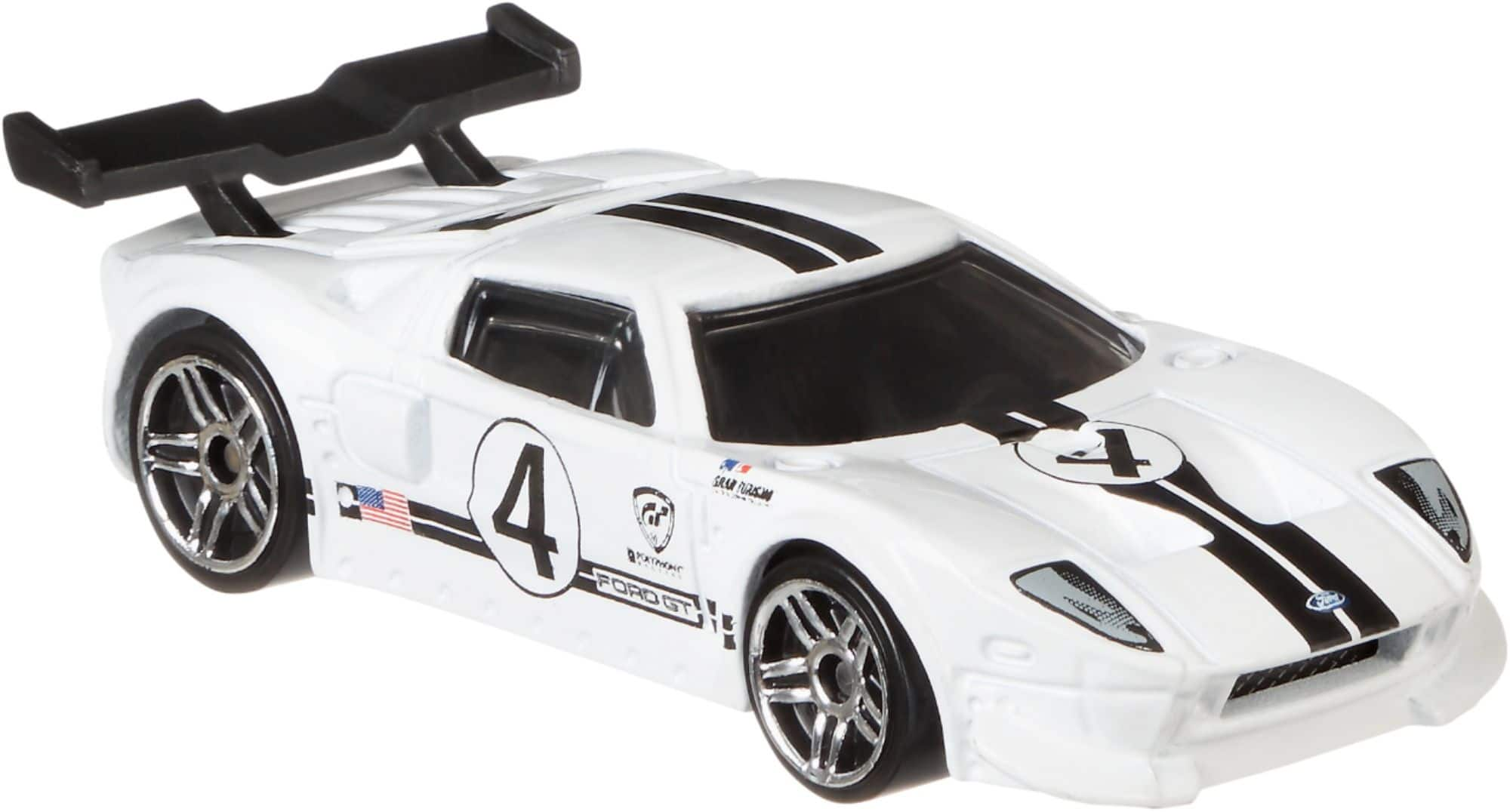 Hot Wheels Ford GT Gran Turismo Series #FKF33 New NRFP 2017 White 1:64