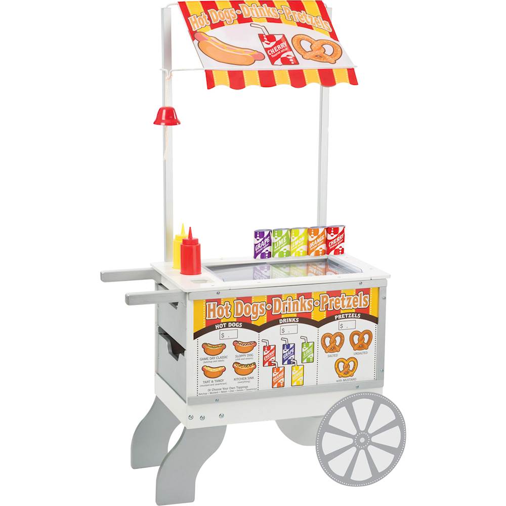melissa and doug hot dog cart