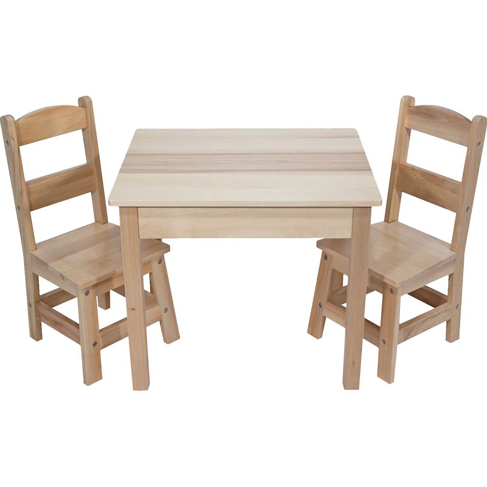 Best Buy: Melissa & Doug Rectangular Wood 3-Piece Table Set