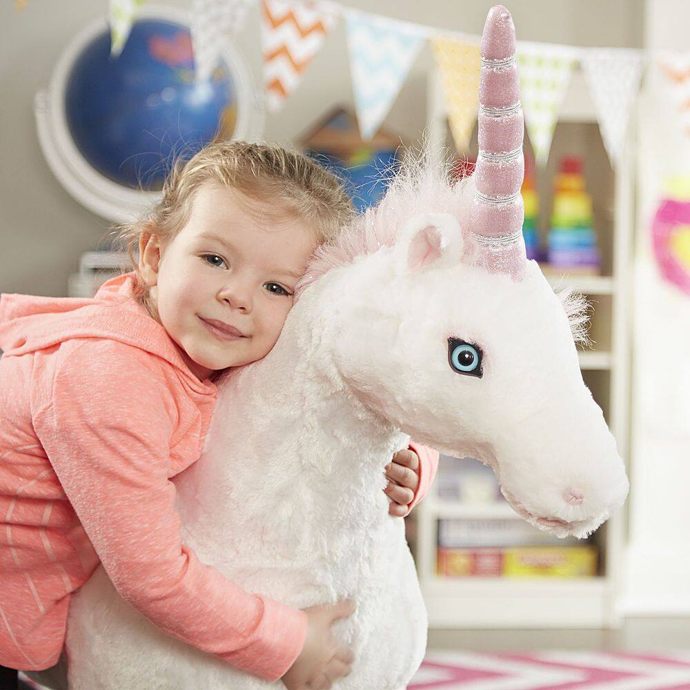 melissa and doug unicorn stuffed animal