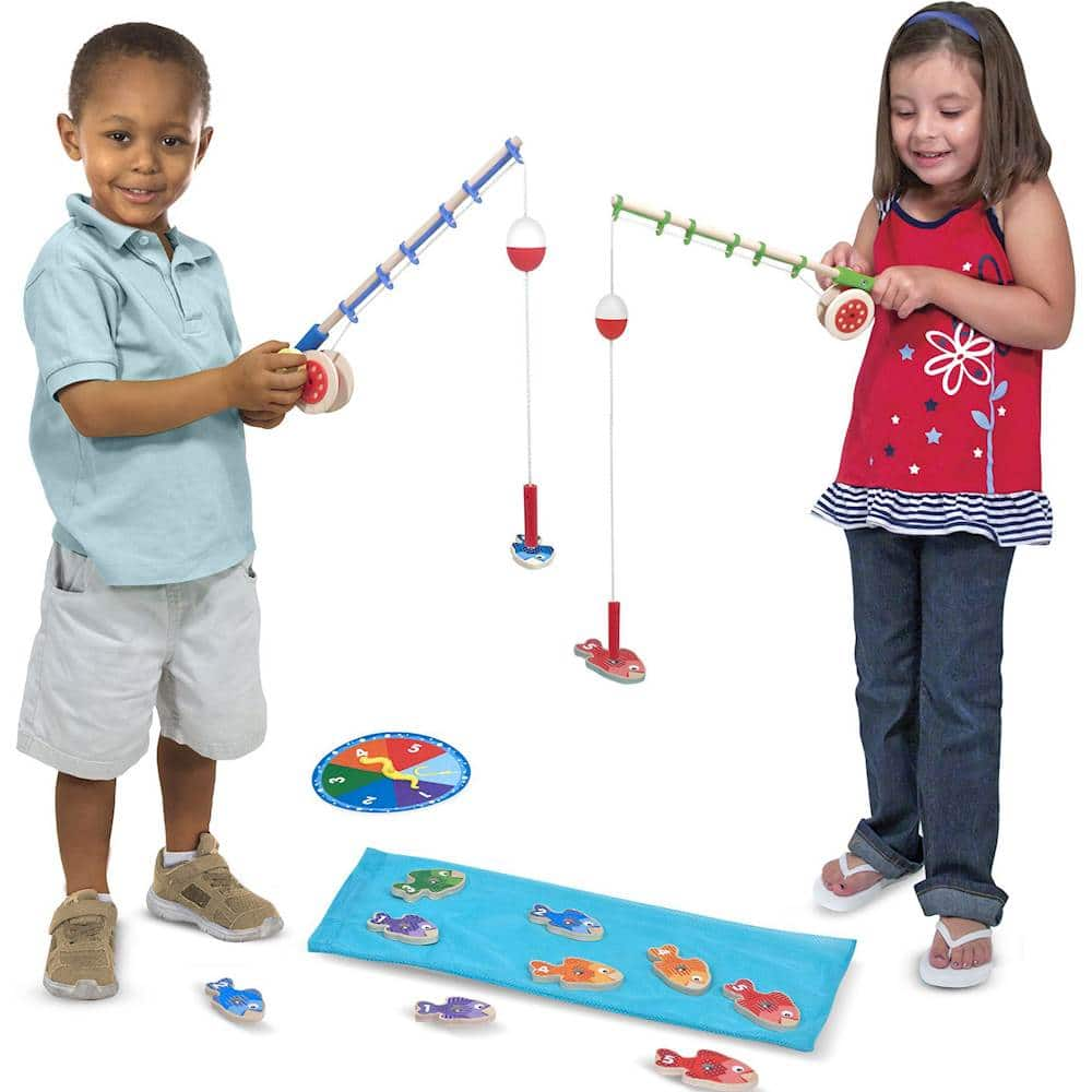 Best Buy: Melissa & Doug Catch & Count Magnetic Fishing Rod Play Set 5149