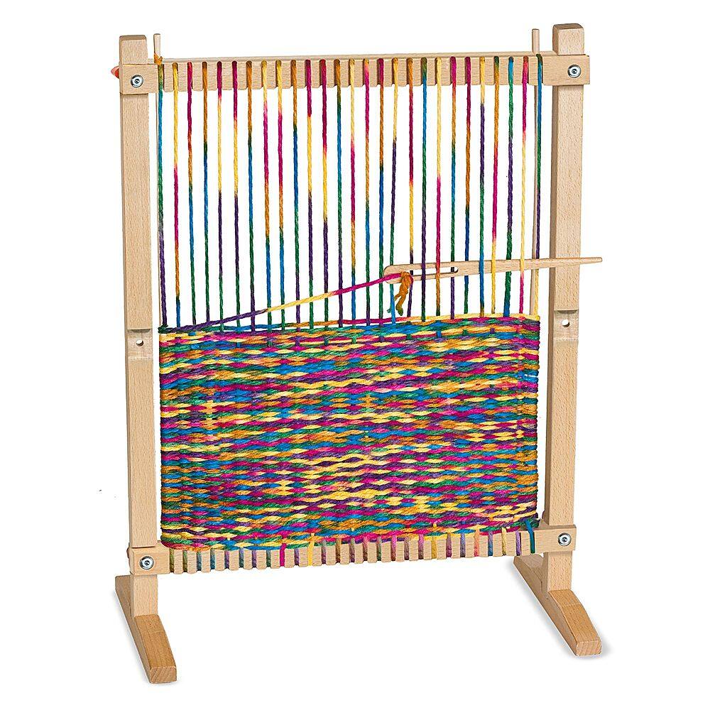 Front. Melissa & Doug - Multi-Craft Weaving Loom.