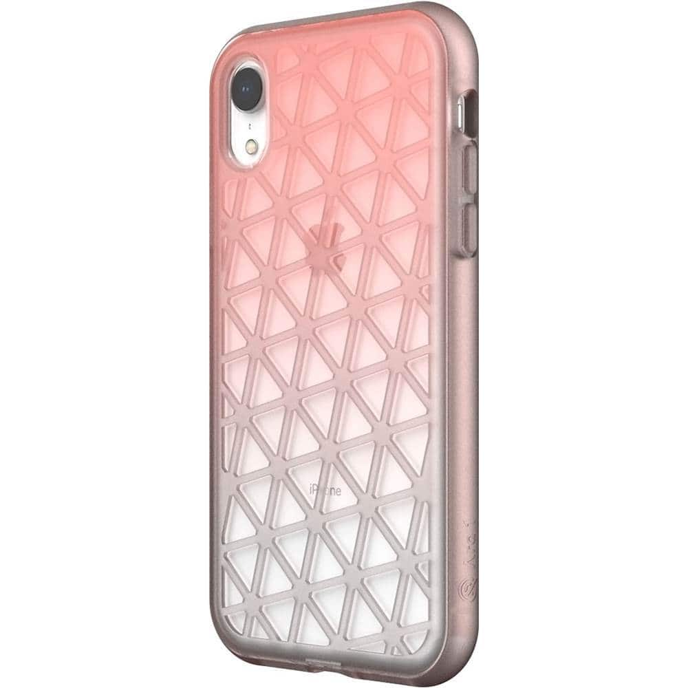 atrium case for apple iphone xr - rose gold