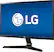 Left. LG - 27" IPS LED FHD FreeSync Monitor (HDMI, Display Port) - Black.