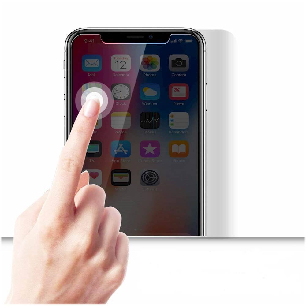 Alt View 13. SaharaCase - ZeroDamage Privacy Glass Screen Protector for Apple® iPhone® 8/7/6s/6 - Clear.