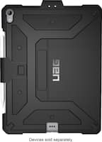 UAG - Metropolis Folio Case for Apple® 12.9-inch iPad® Pro (3rd Generation) - Black - Front_Zoom