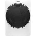Whirlpool - 7.4 Cu. Ft. 37-Cycle Electric Dryer with Steam - White - Front_Standard