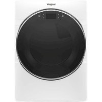 Whirlpool - 7.4 Cu. Ft. 36-Cycle Electric Dryer with Steam - White - Front_Zoom