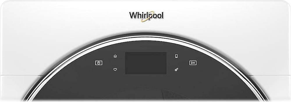 Alt View 14. Whirlpool - 7.4 Cu. Ft. 36-Cycle Electric Dryer with Steam - White.